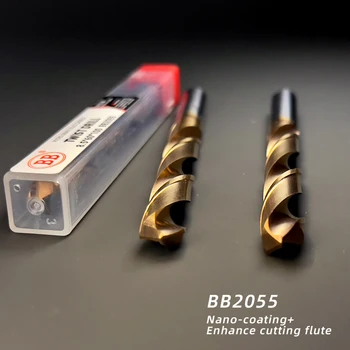 BB CNC Karbür Matkap 150mm 200mm Uzun Uzunluk Tungsten Çelik Paslanmaz Çelik Metal Alüminyum Bakır 1 ADET