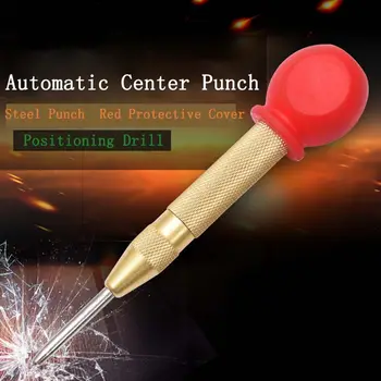 1 adet HSS Merkezi Punch Stator Delme Otomatik Merkezi Pin Punch Yaylı İşaretleme Sondaj Aracı çelik levha duvarlar